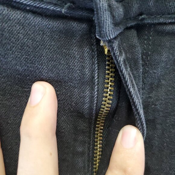 Old Navy Jeans Women’s Size 8 Long Black Rockstar Super Skinny Stretch Denim - Picture 10 of 12